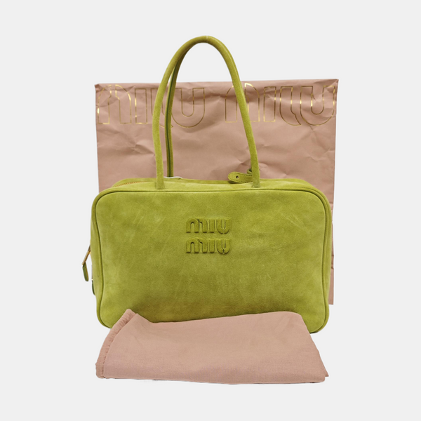 Beau Large Suede Green
