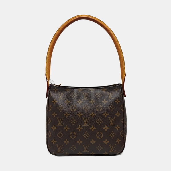 LOOPING MM Monogram Coated Canvas Brown