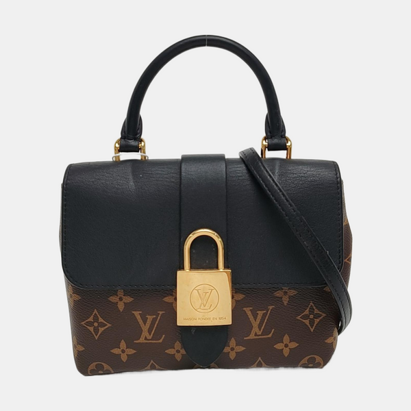 LOCKY BB Monogram Coated Canvas Brown