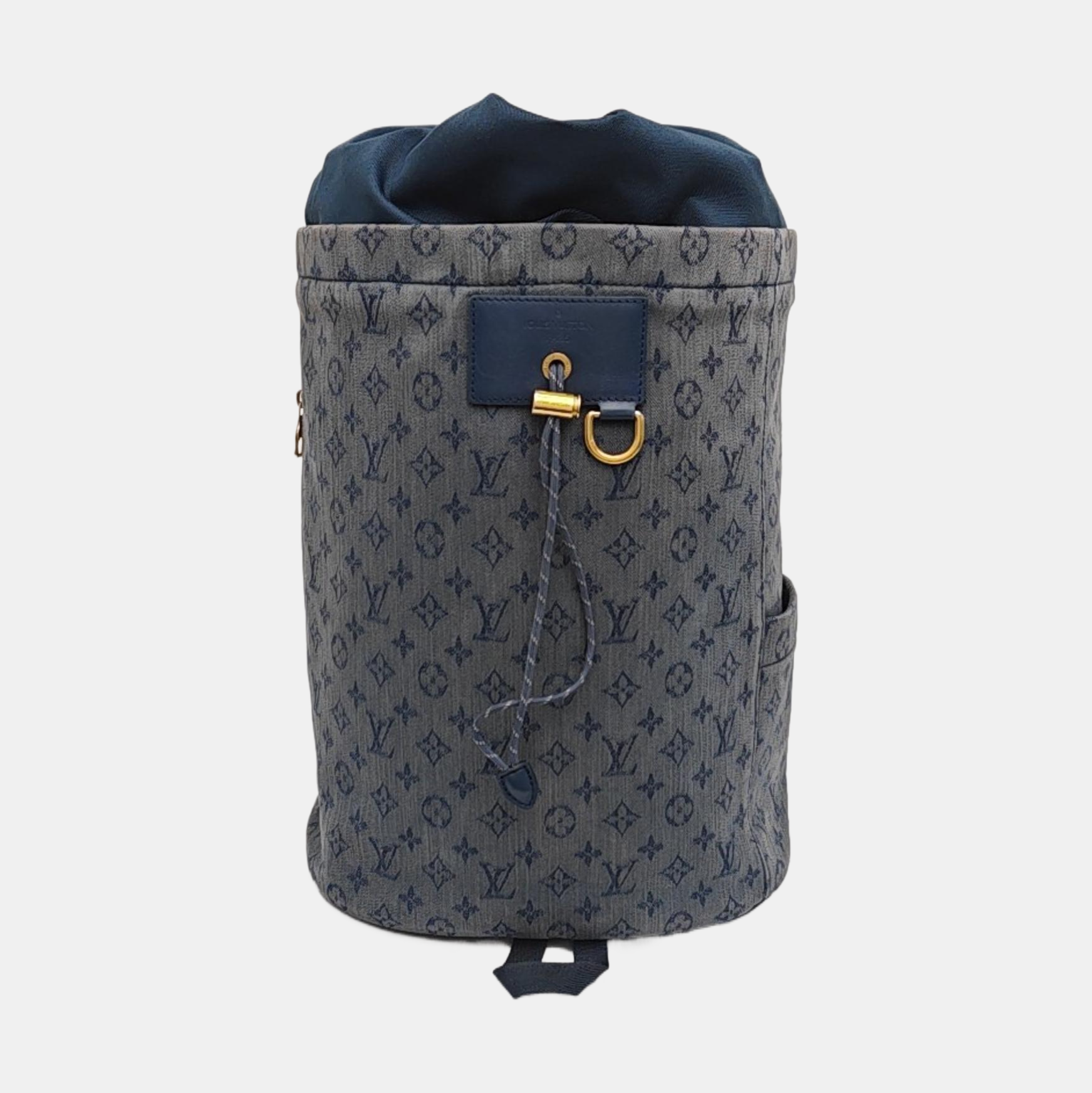 CHALK Monogram Denim Blue