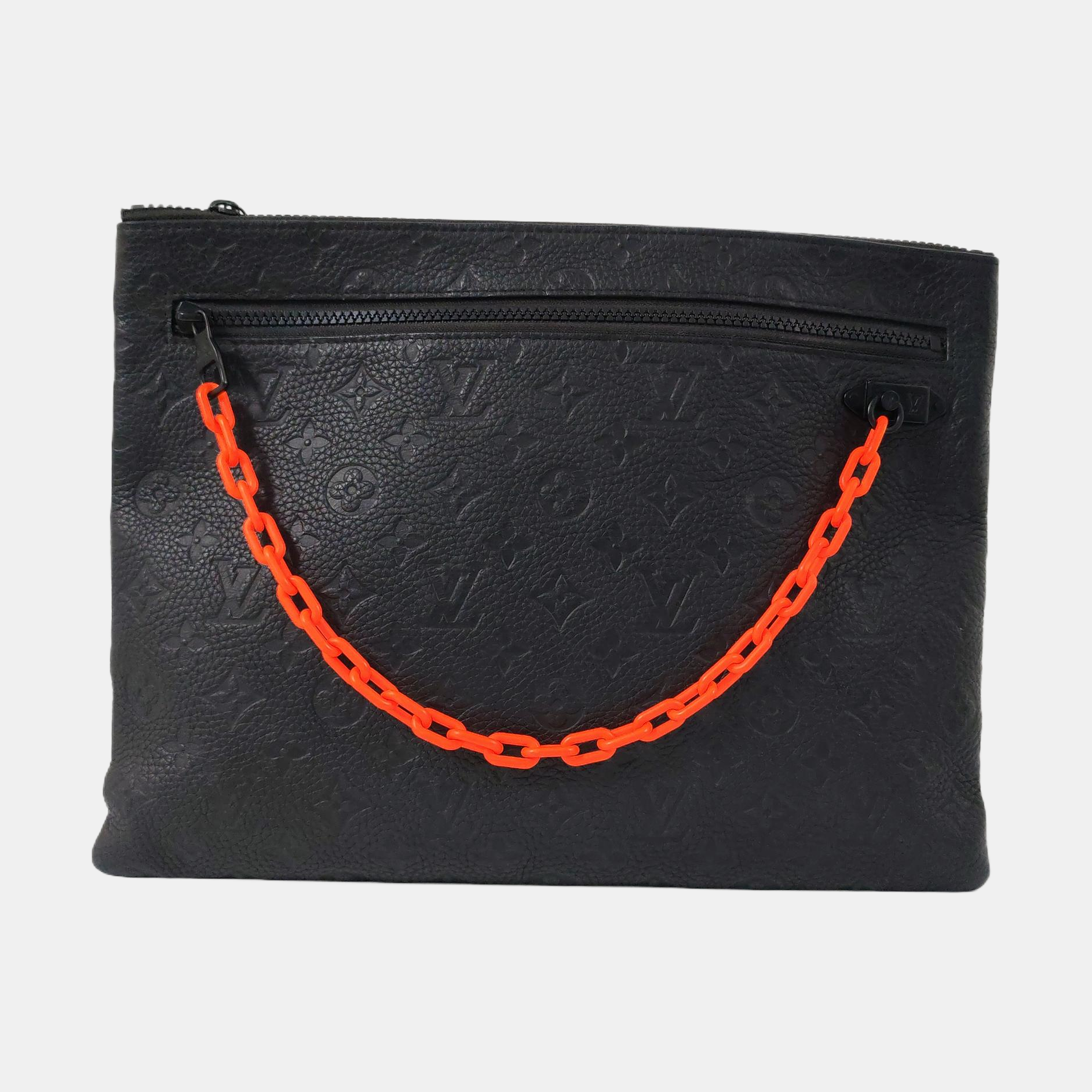Monogram Calfskin Black