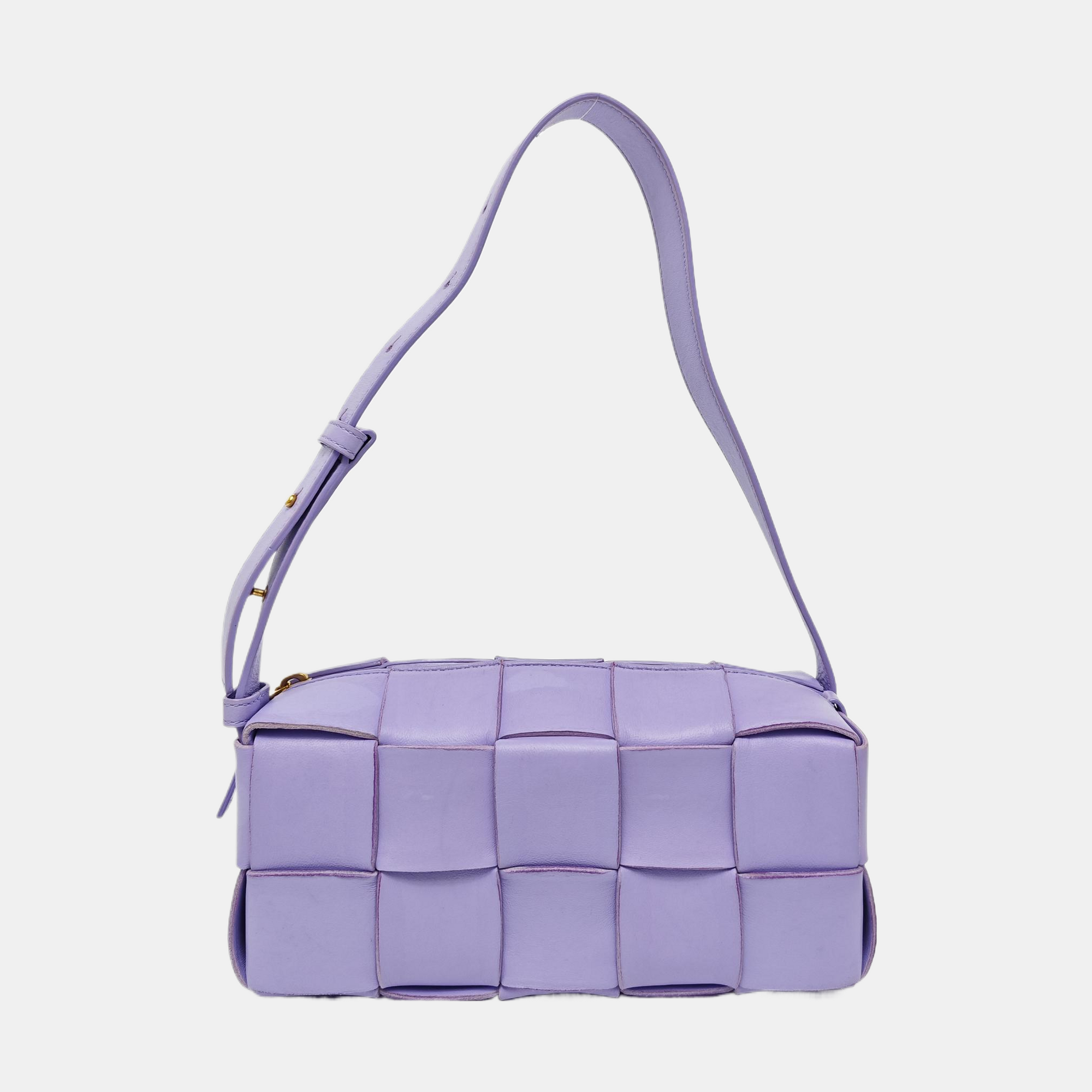 Intrecciato Small Lambskin Purple