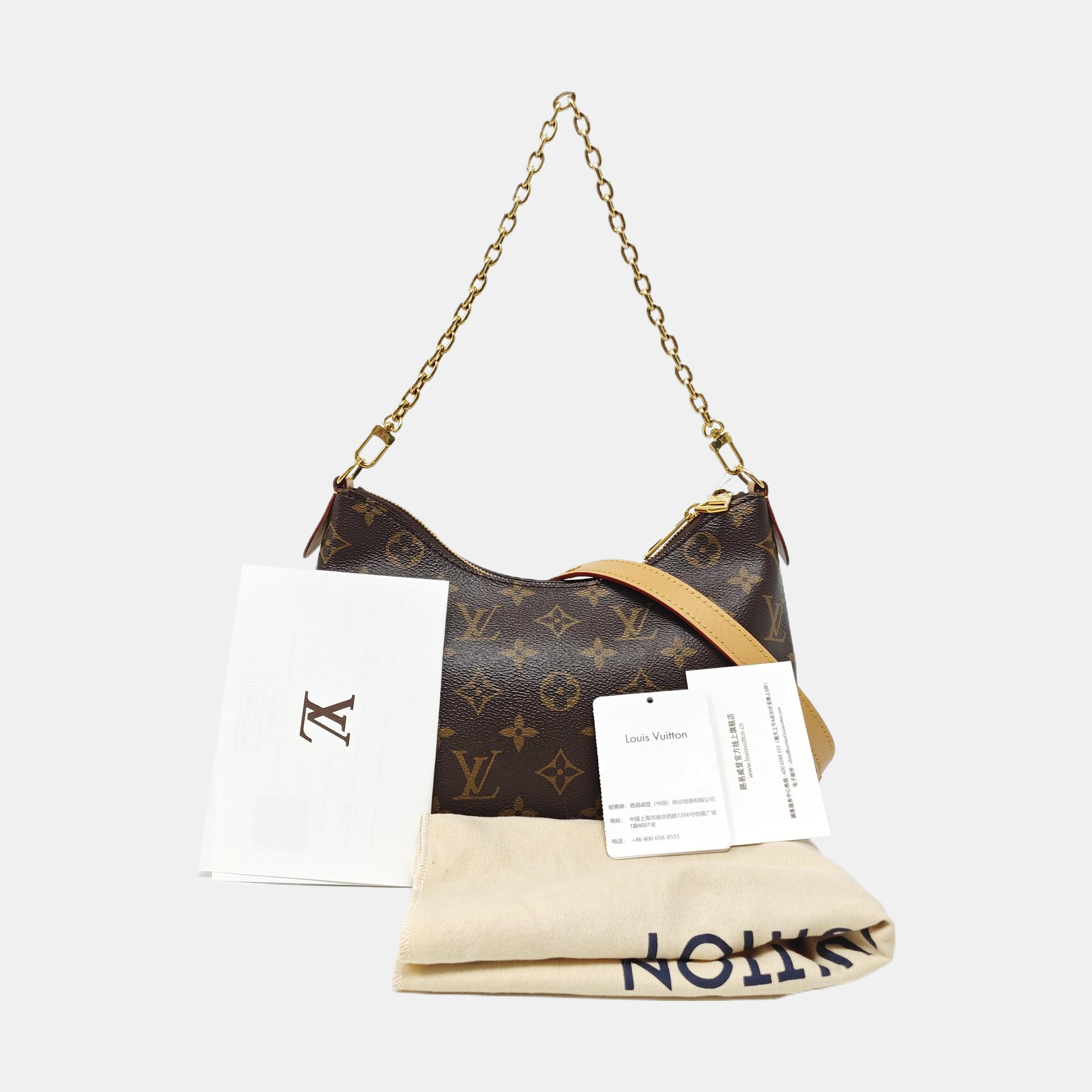 BOULOGNE Monogram Coated Canvas Brown