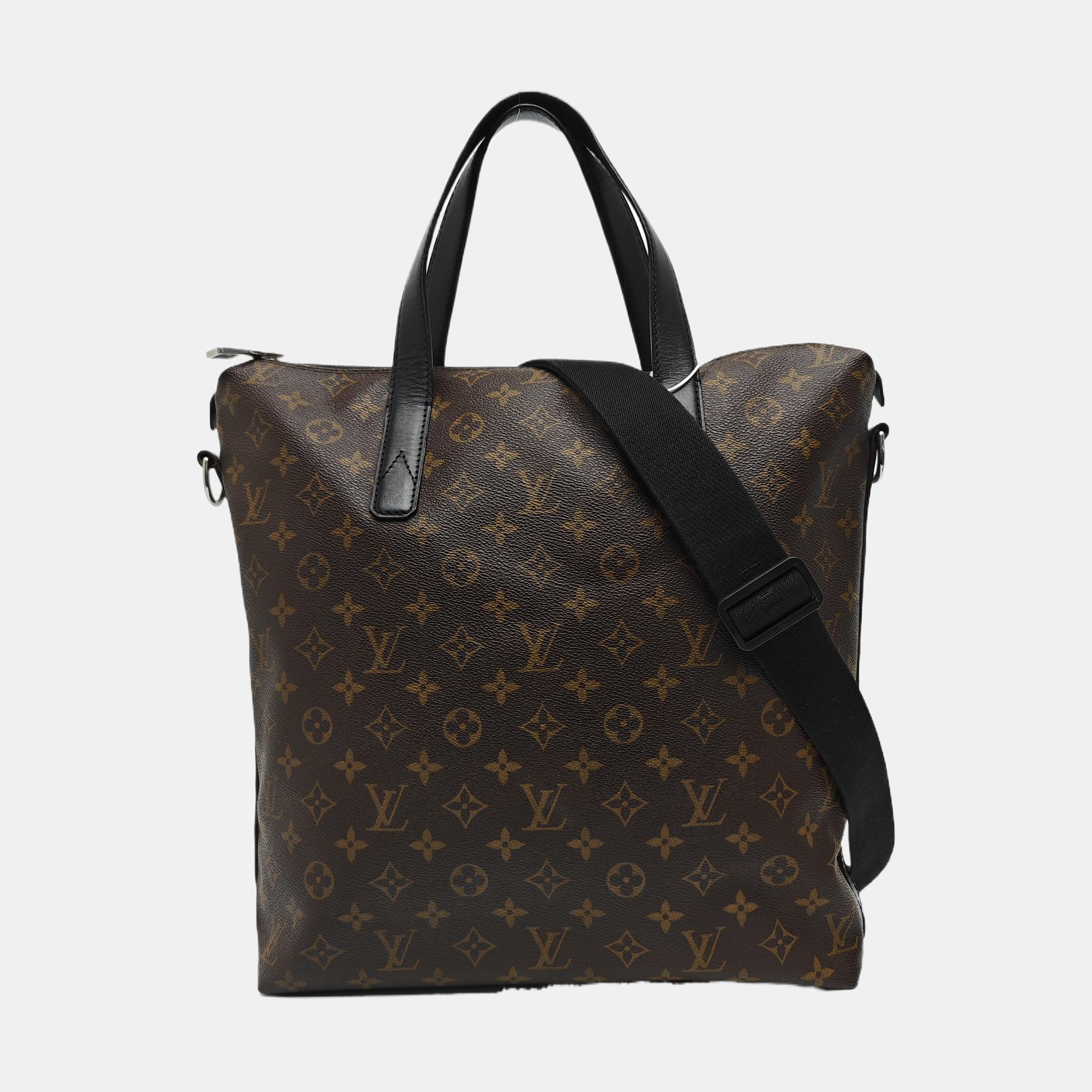 KITAN Monogram Coated Canvas Brown