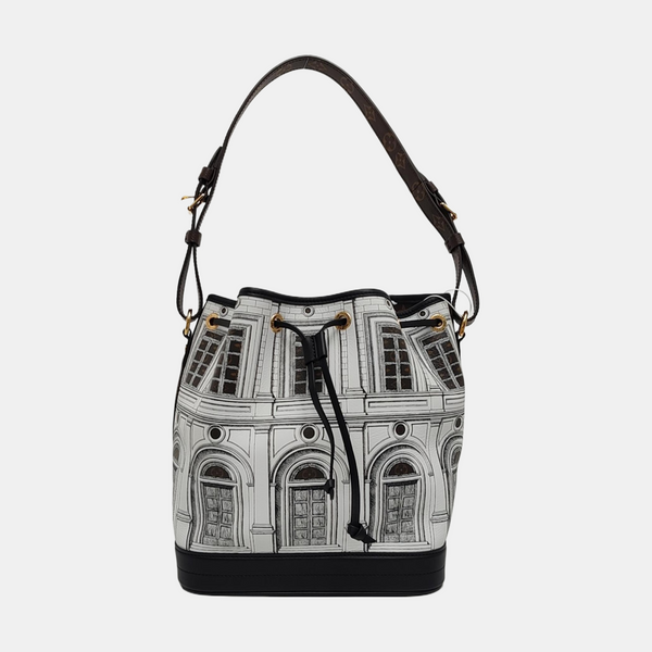 NÉONOÉ MM Calfskin White