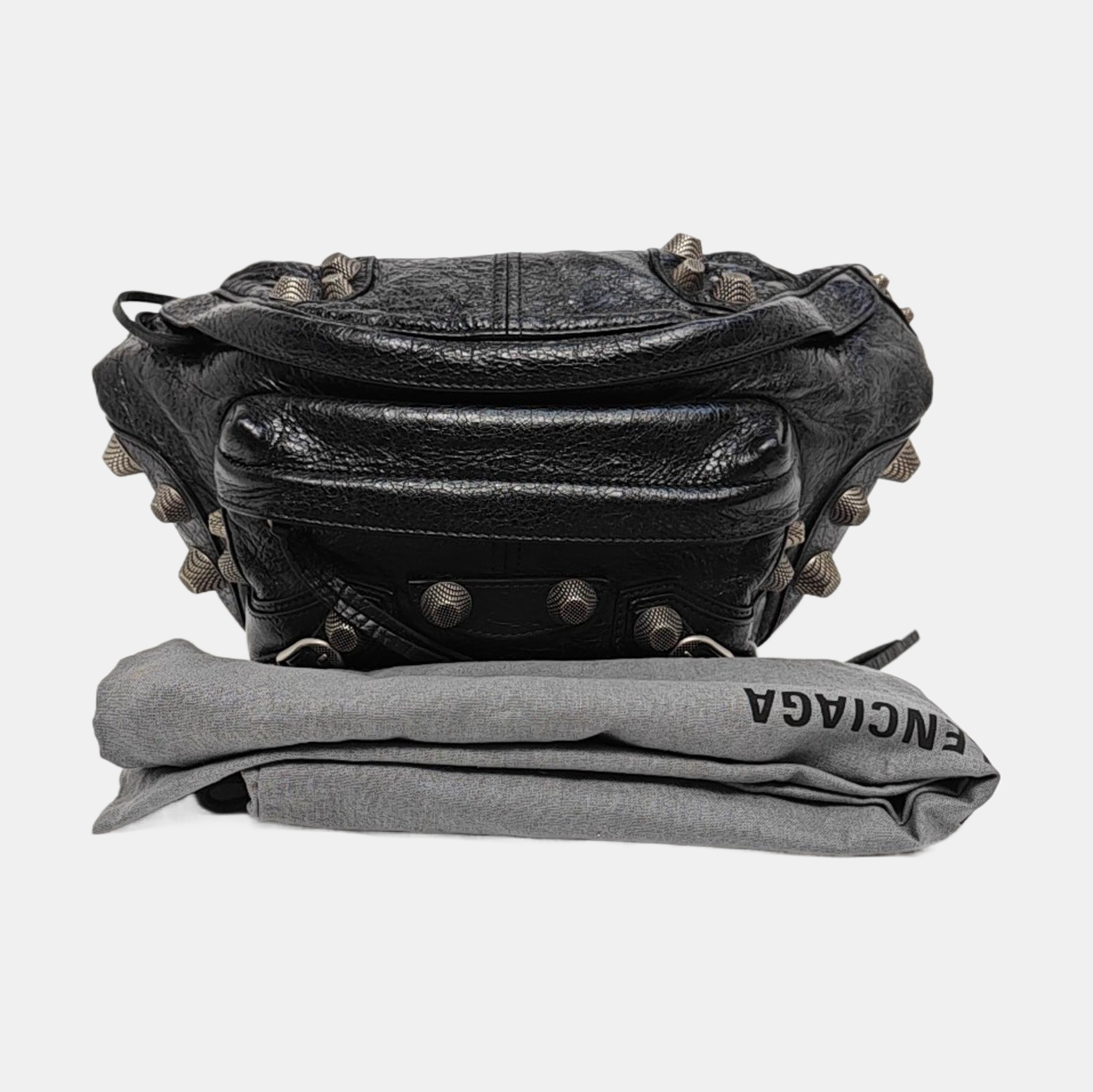 Le Cagole S Lambskin Black