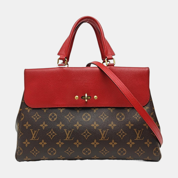 VÉNUS Monogram Coated Canvas Brown