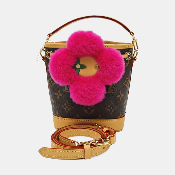 VIVIENNE Monogram Coated Canvas Brown