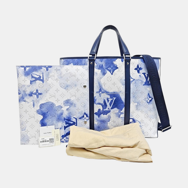 WEEK-END GM Monogram Coated Canvas Blue
