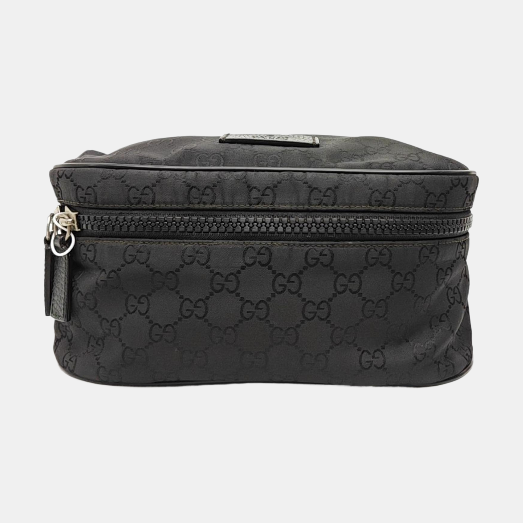 Monogram Canvas Belt Bag Black