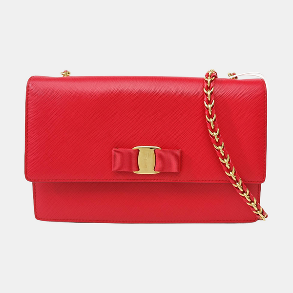 Ginny Calfskin Red