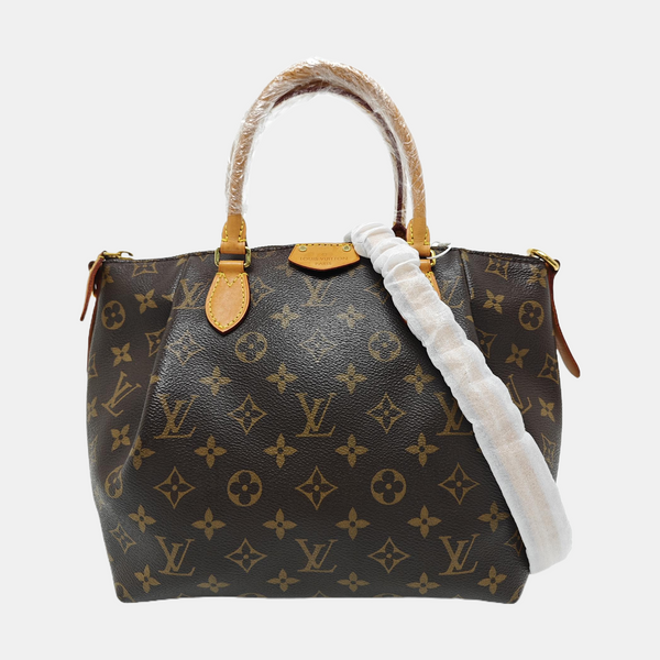 TURENNE PM Monogram Coated Canvas Brown