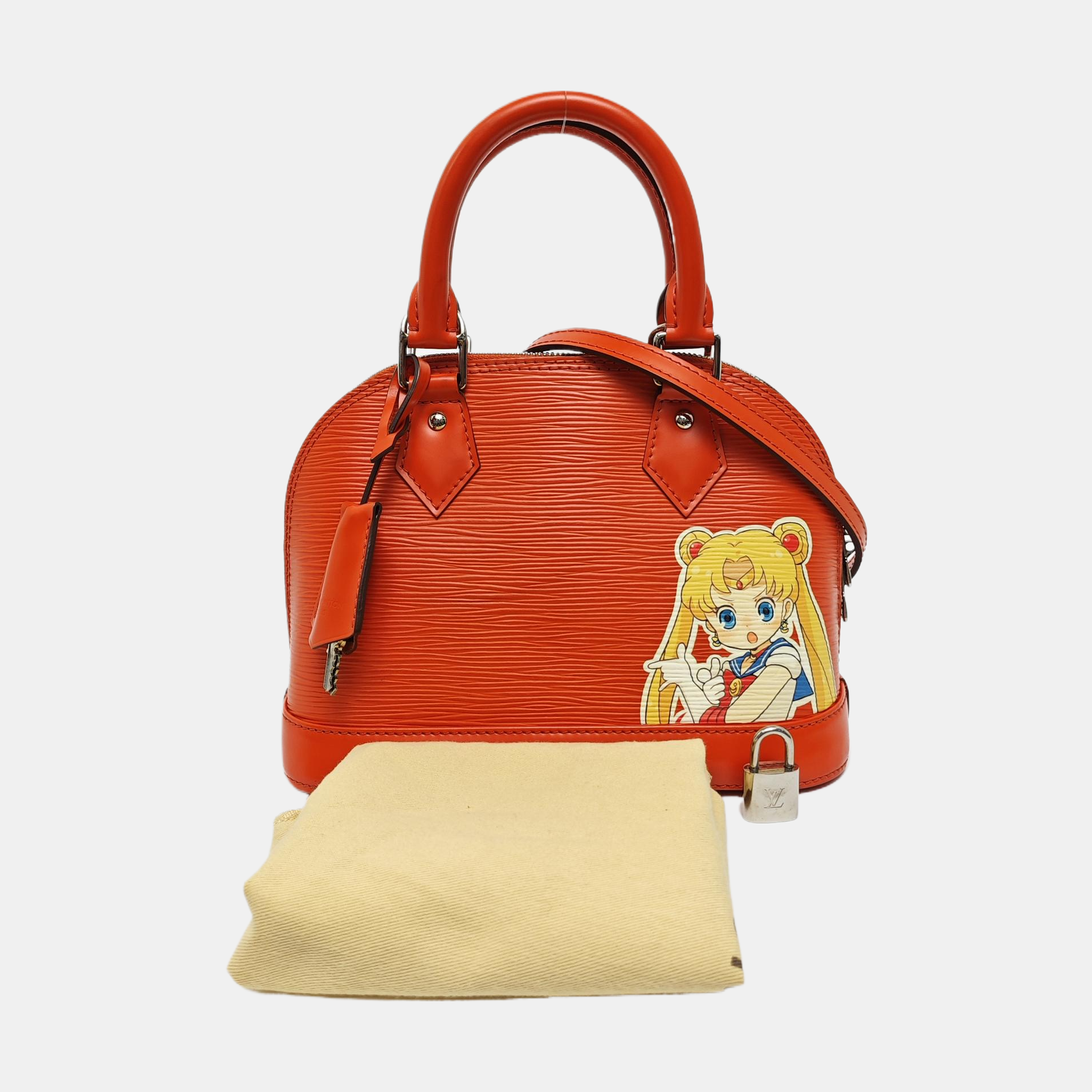 Authenticated pre-owned  ALMA BB Epi Orange - Shoulder Bag at Looply