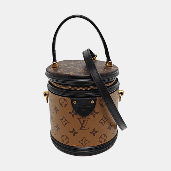 CANNES PM Monogram Coated Canvas Brown