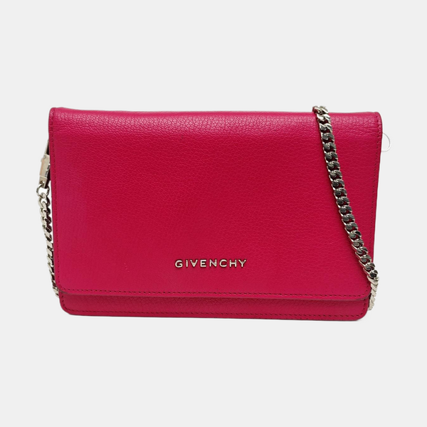 Calfskin Shoulder Bag Red
