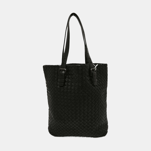 Lambskin Tote Bag Black