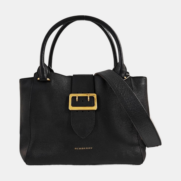 Buckle Small Calfskin Black