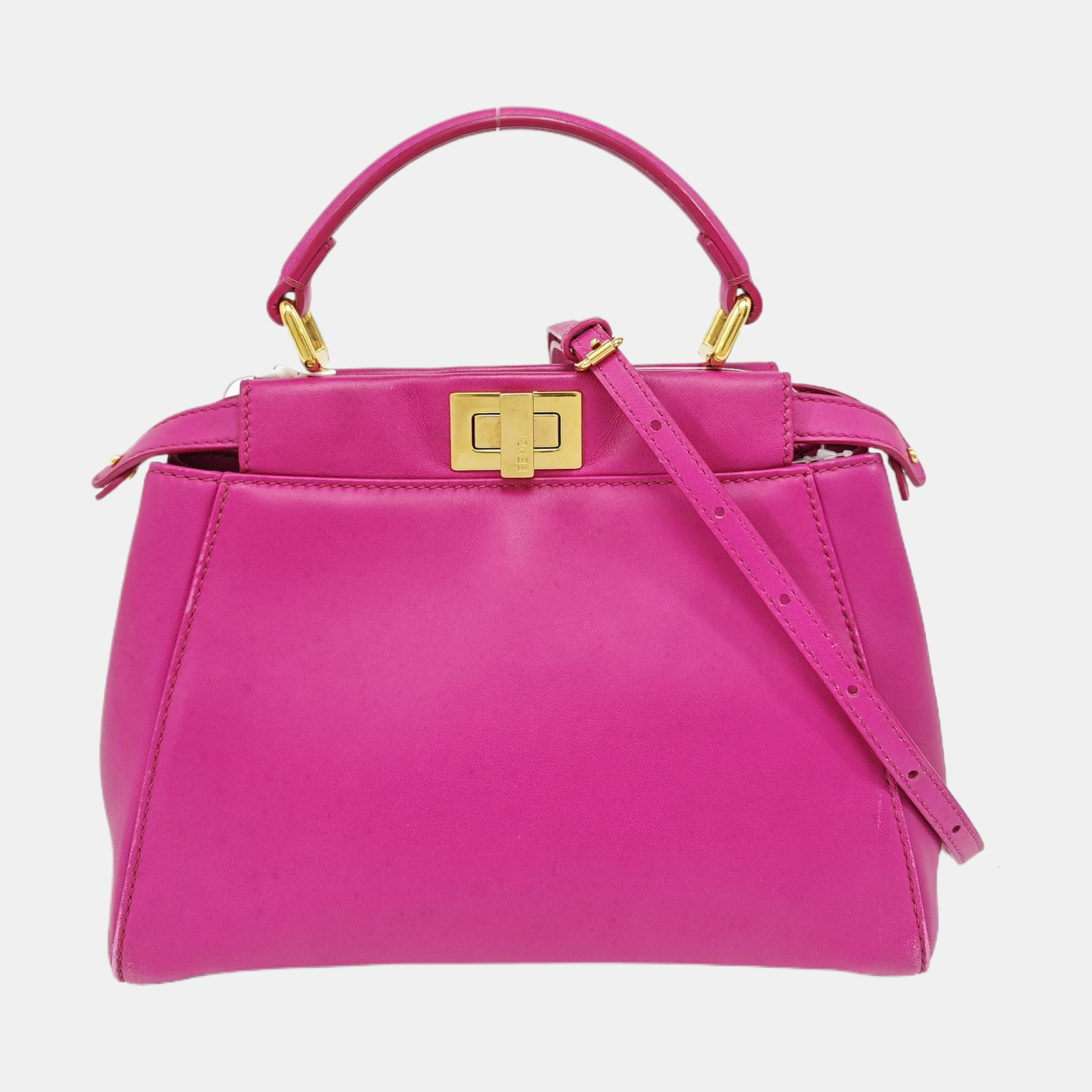 Peekaboo Mini Lambskin Pink