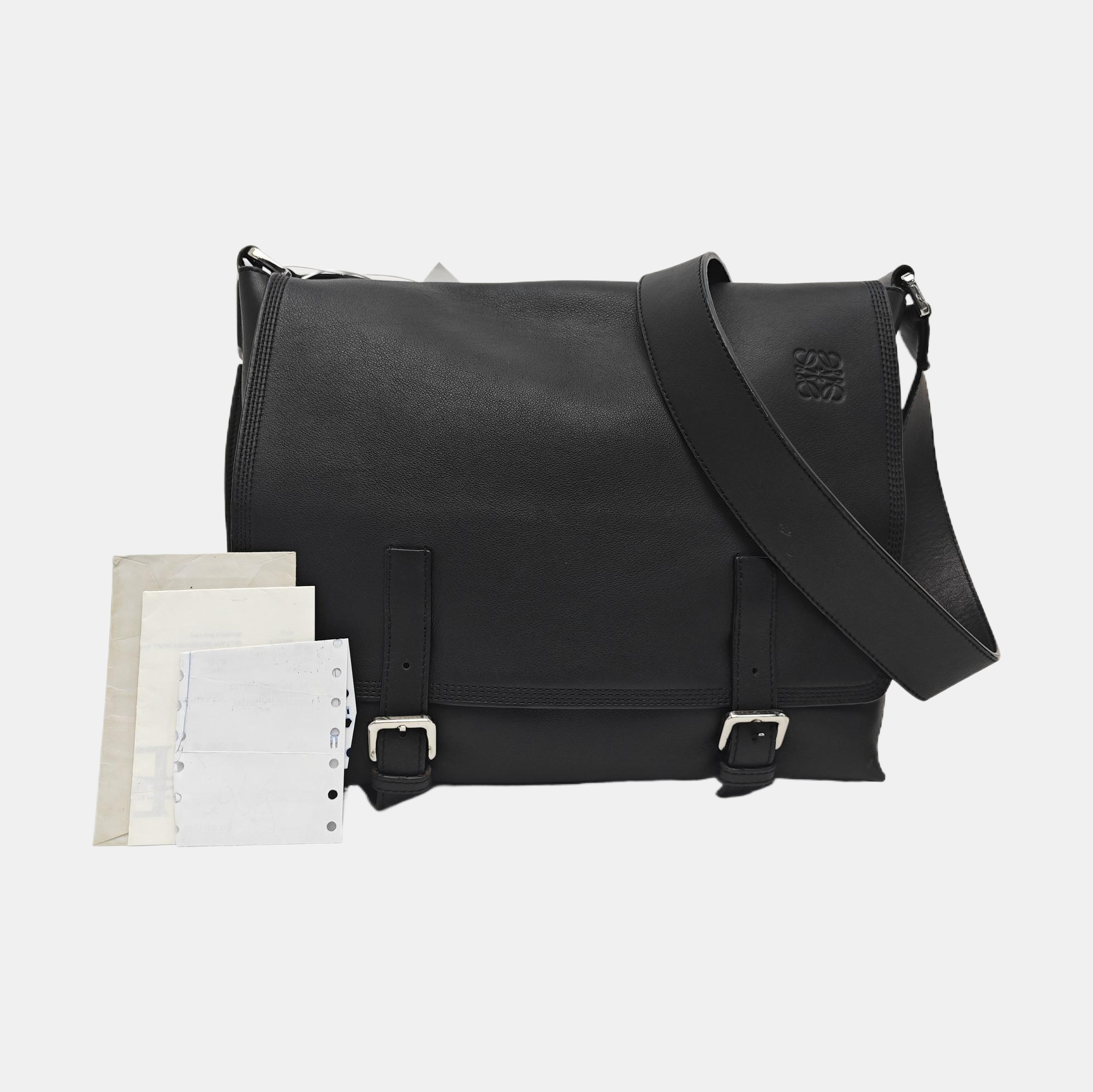 Military Calfskin Black