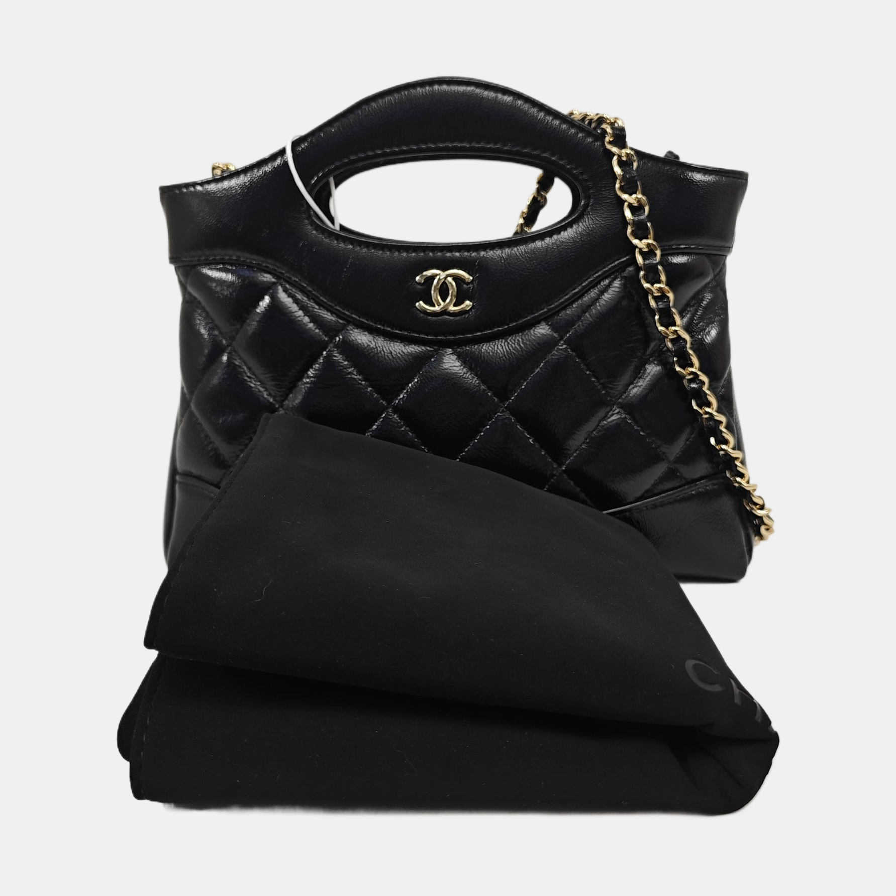 CHANEL 31 Quilted Lambskin Black