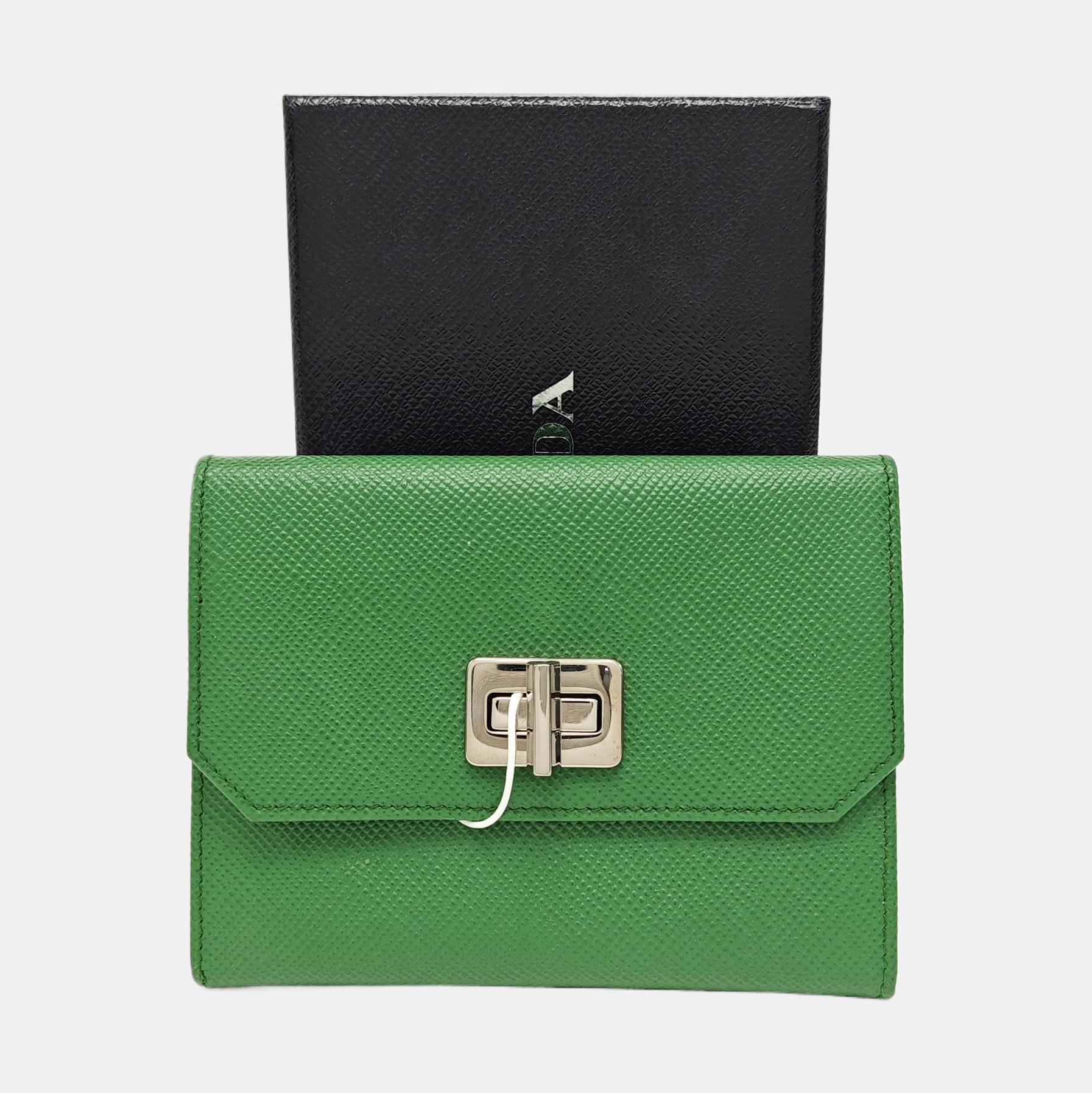 Calfskin Wallet Green
