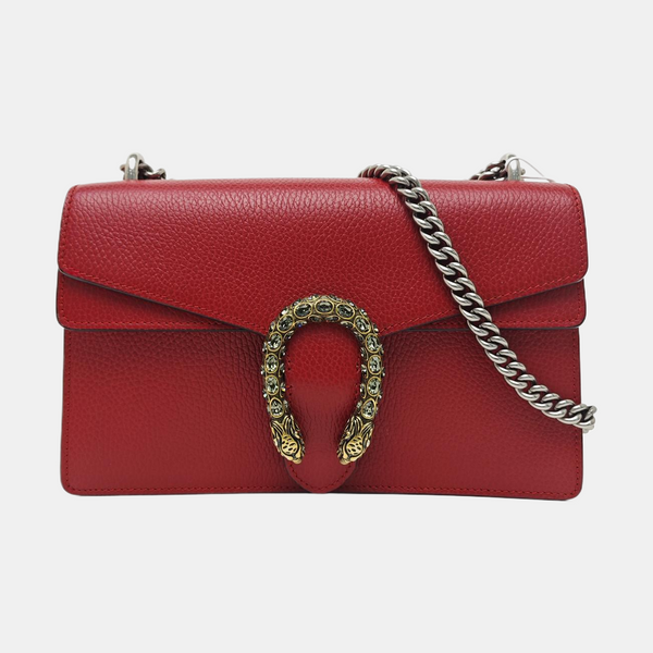 Dionysus Medium Calfskin Red