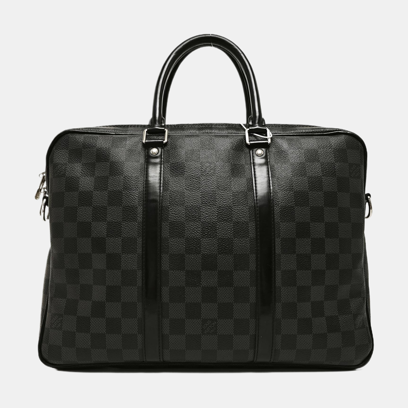 PORTE-DOCUMENTS PM Damier Graphite Coated Canvas Black