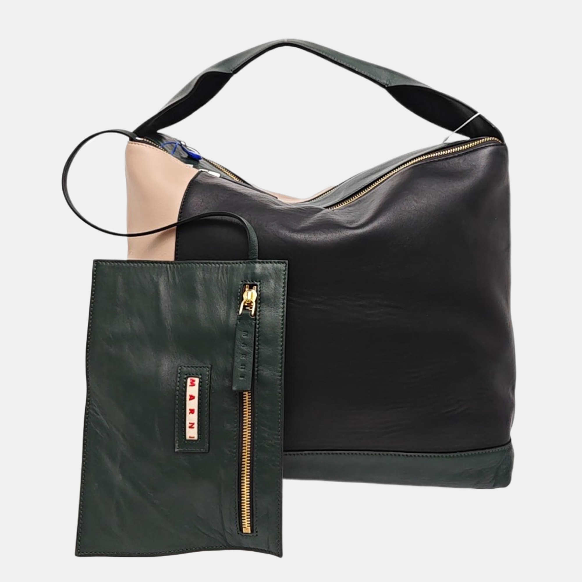 Lambskin Top Handle Bag Multicolor