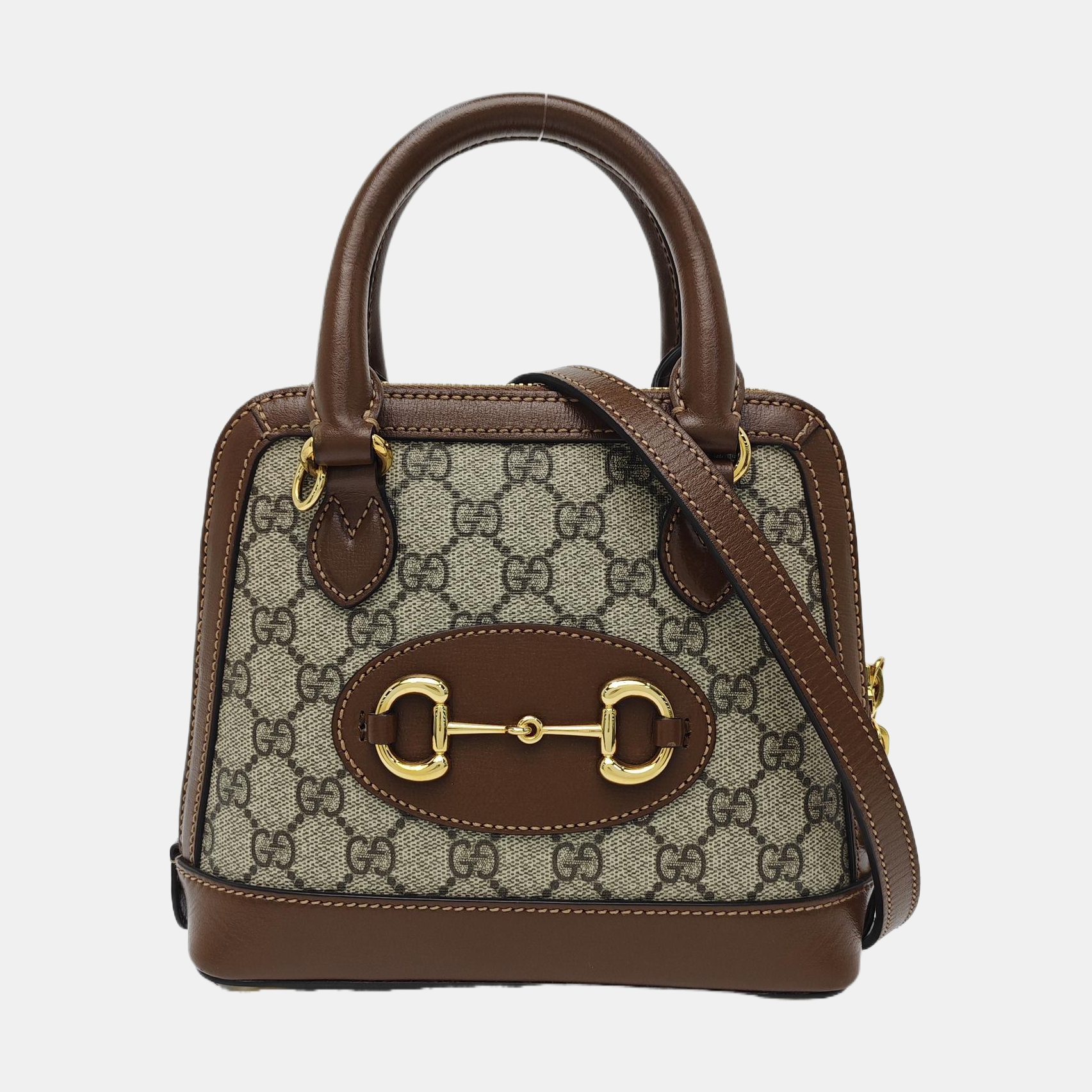 Horsebit 1955 Mini Coated Canvas Beige