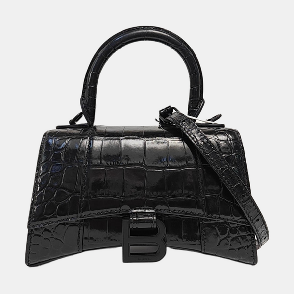 Hourglass XS Calfskin Black