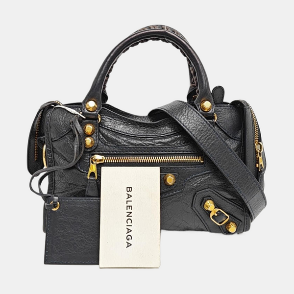 Classic City Mini Lambskin Gray