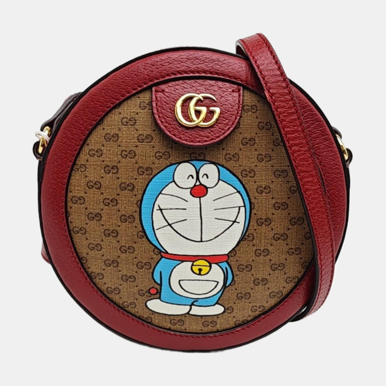 Doraemon X Gucci Monogram Coated Canvas Multicolor