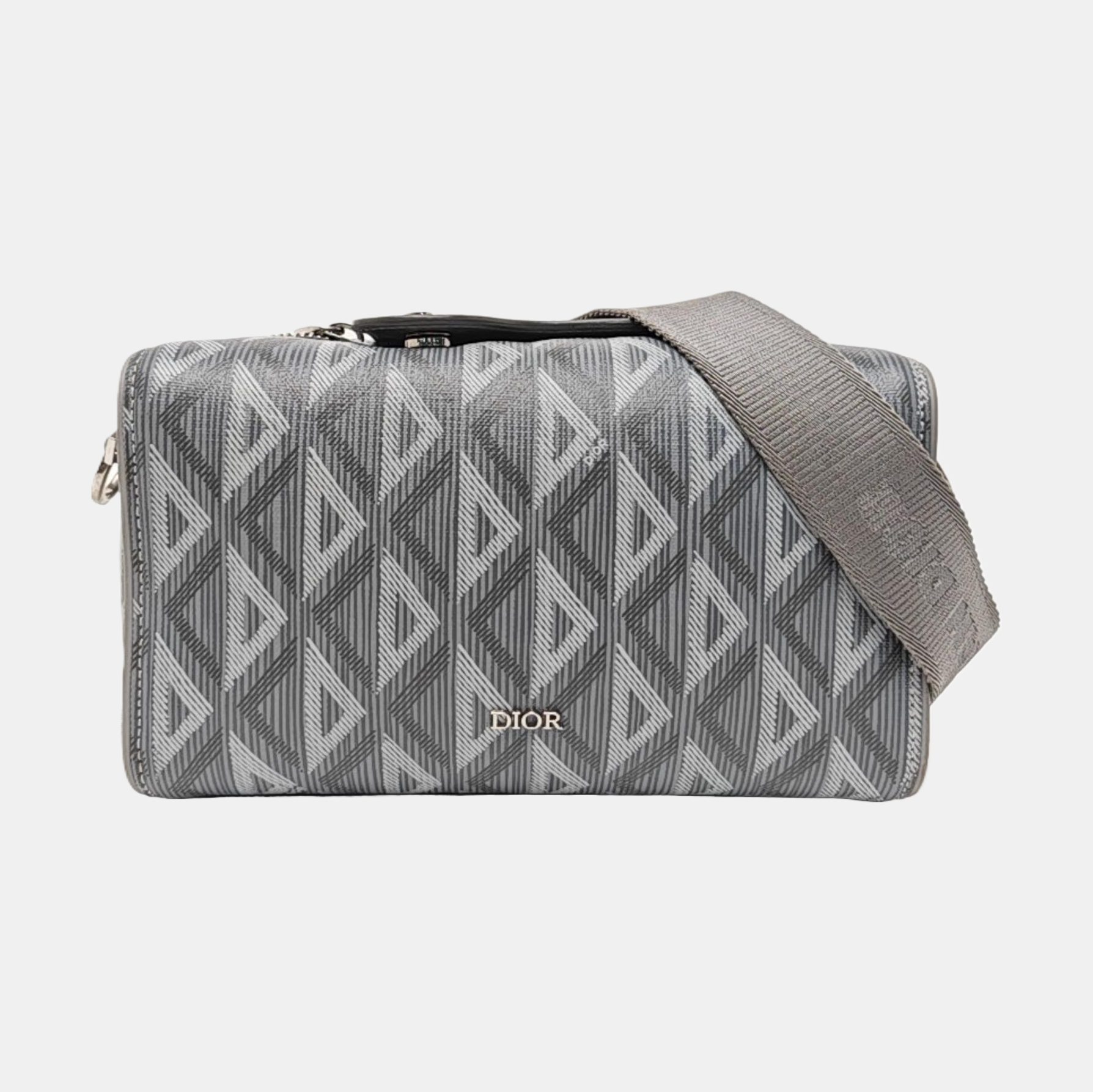Lingot Oblique Coated Canvas Gray