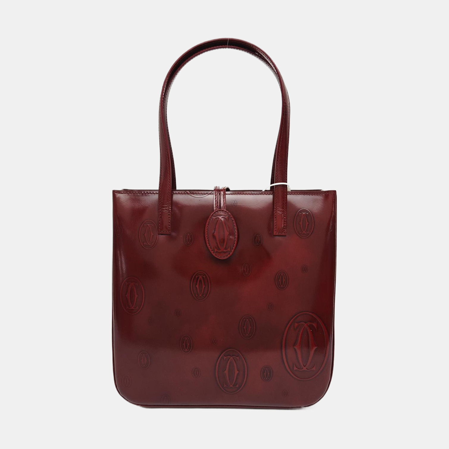 Calfskin Tote Bag Red