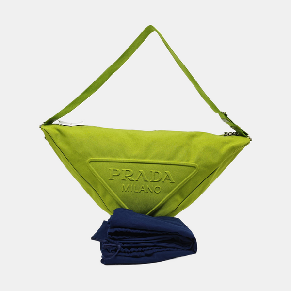 Triangle Canvas Green