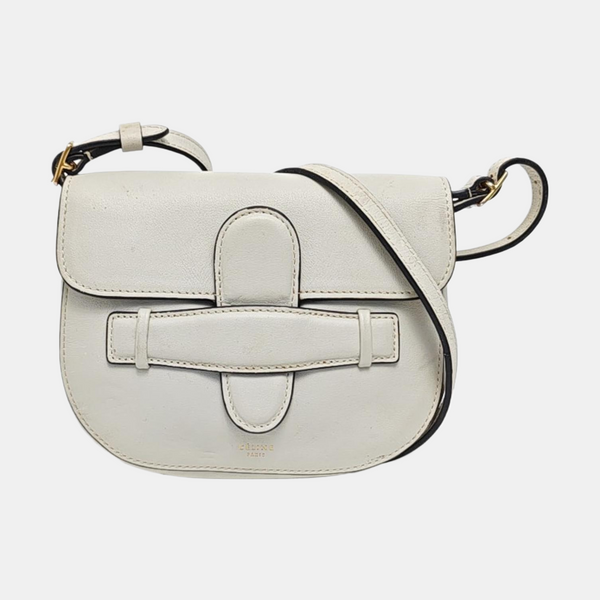 SYMMETRICAL Calfskin White