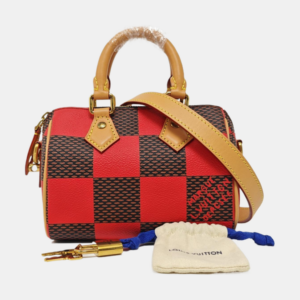 SPEEDY Super Mini Damier Coated Canvas Multicolor
