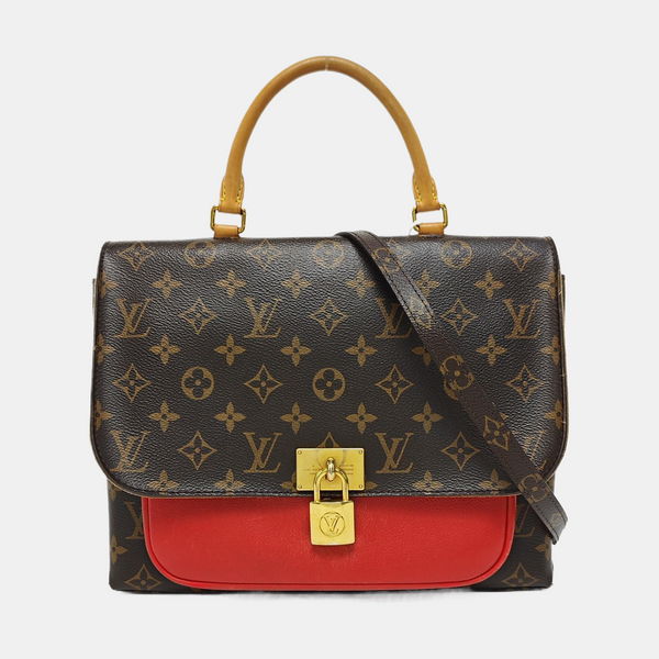 MARIGNAN Monogram Coated Canvas Brown