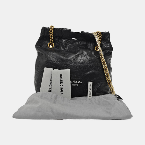 Calfskin Shoulder Bag Black