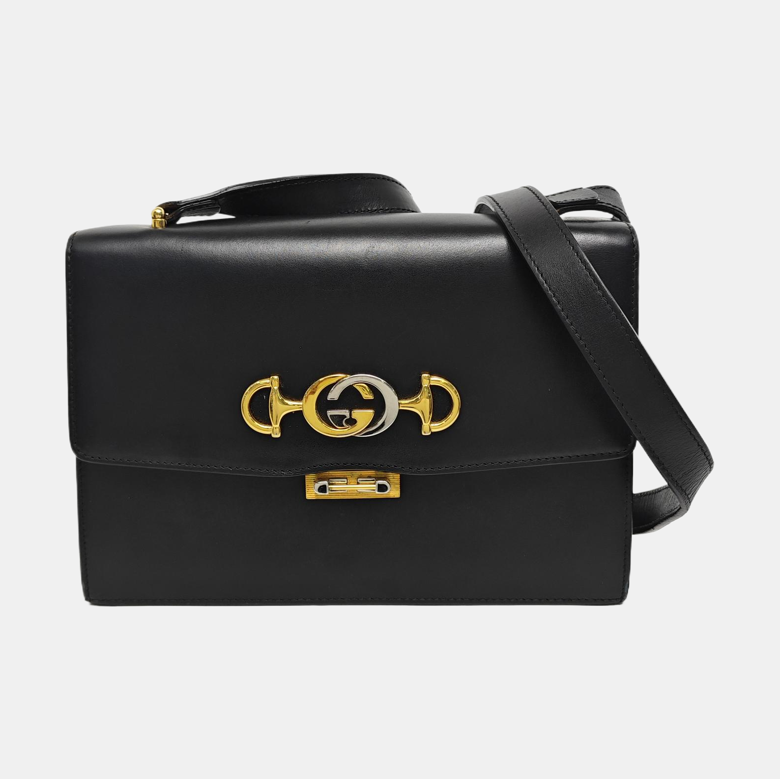 Zumi Small Calfskin Black