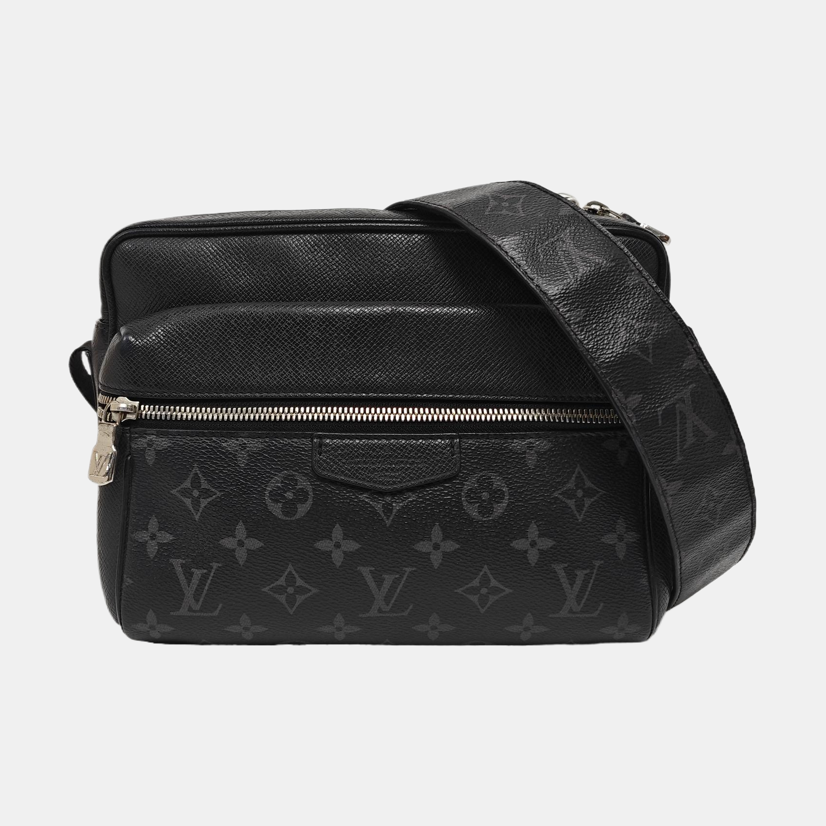 OUTDOOR PM Monogram Coated Canvas Black