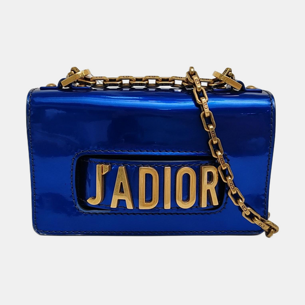 J'adior Patent Leather Blue