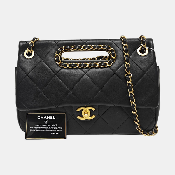 CLASSIC FLAP Jumbo Quilted Lambskin Black