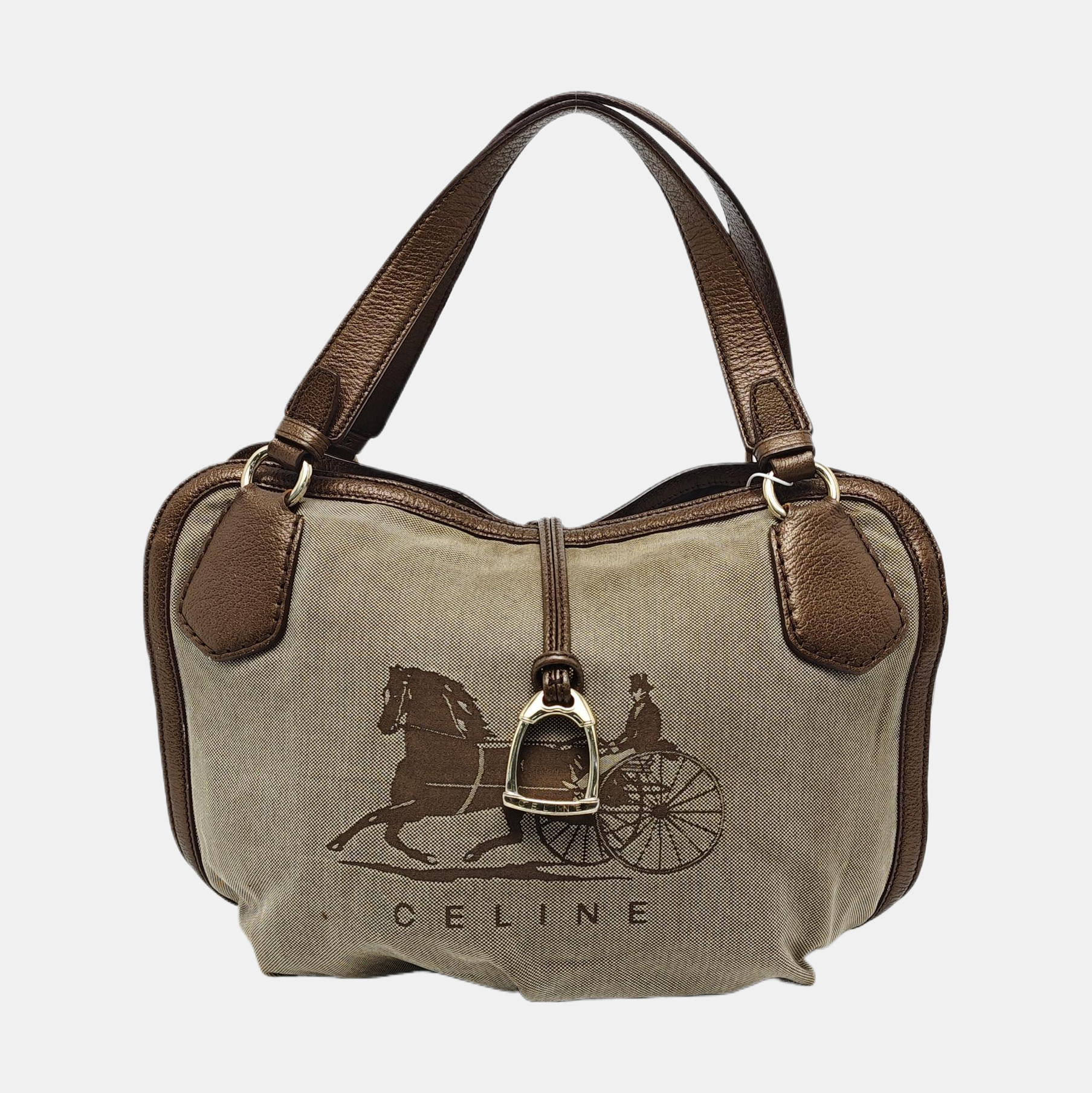 Fabric Tote Bag Beige