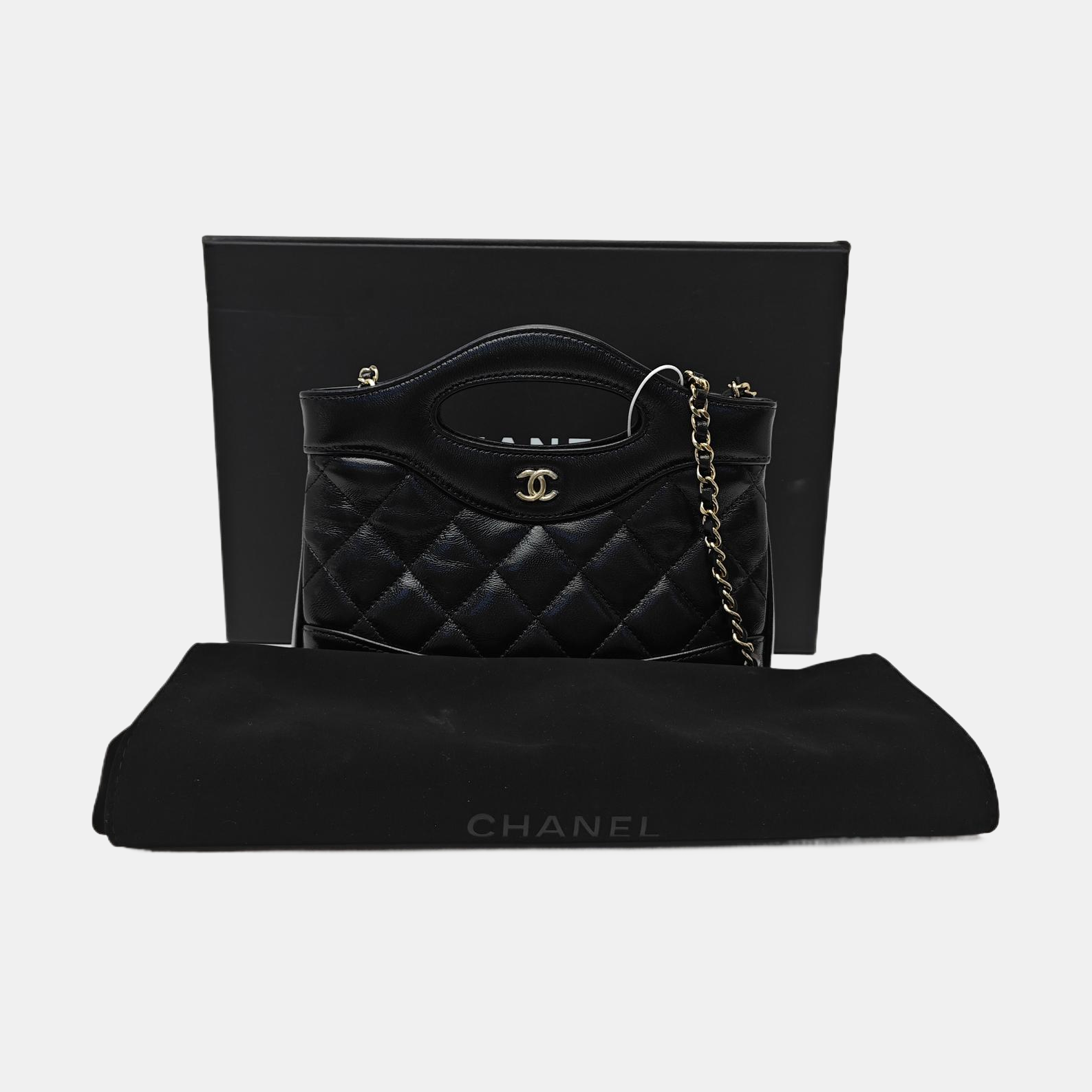 CHANEL 31 Quilted Lambskin Black