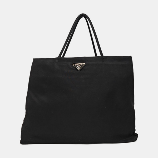 Nylon Tote Bag Black
