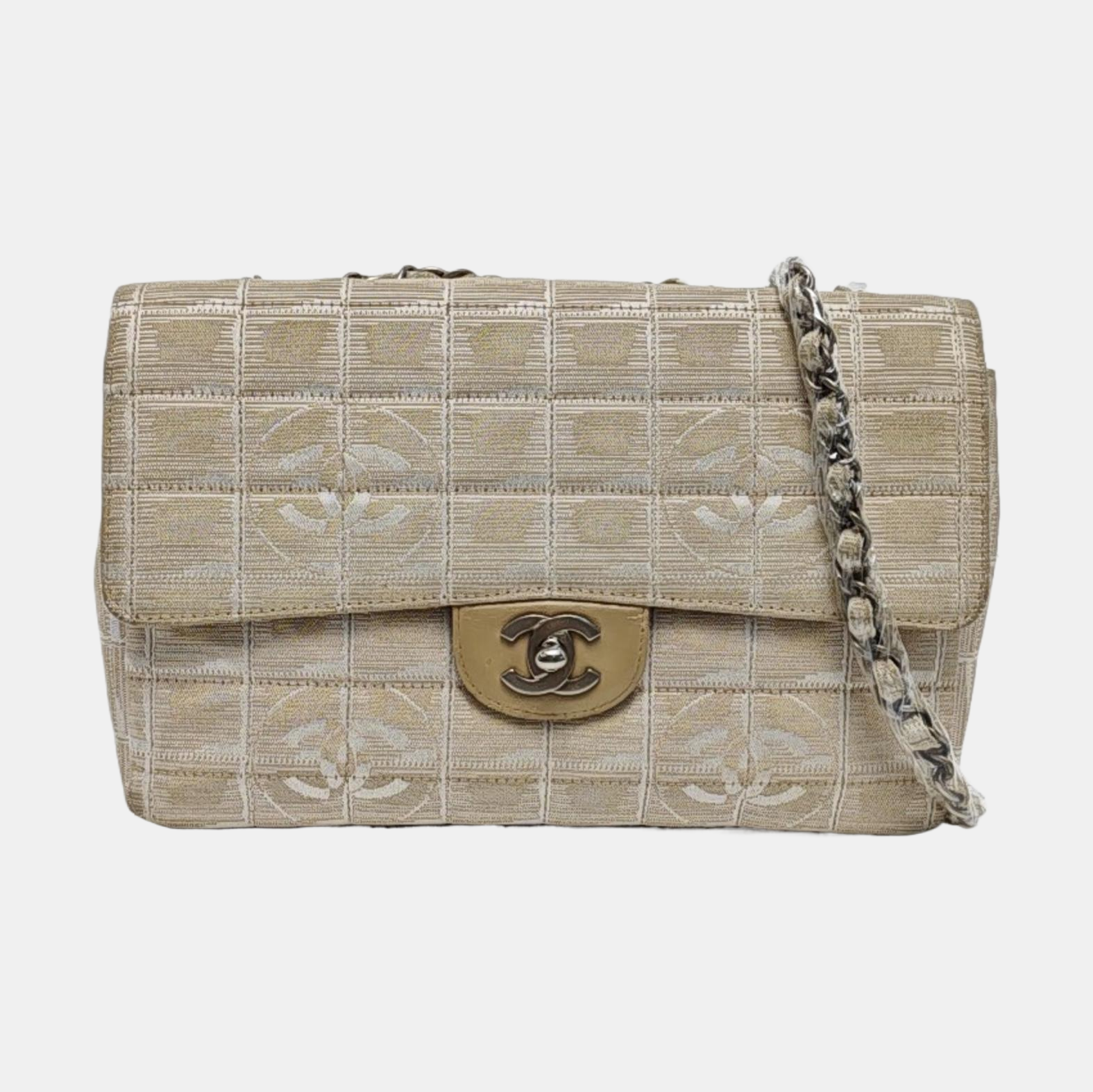 TRAVEL LINE Lona Acolchada Beige