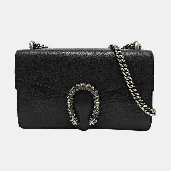 Authenticated pre-owned  Dionysus Small Calfskin Black - Shoulder Bag at Looply