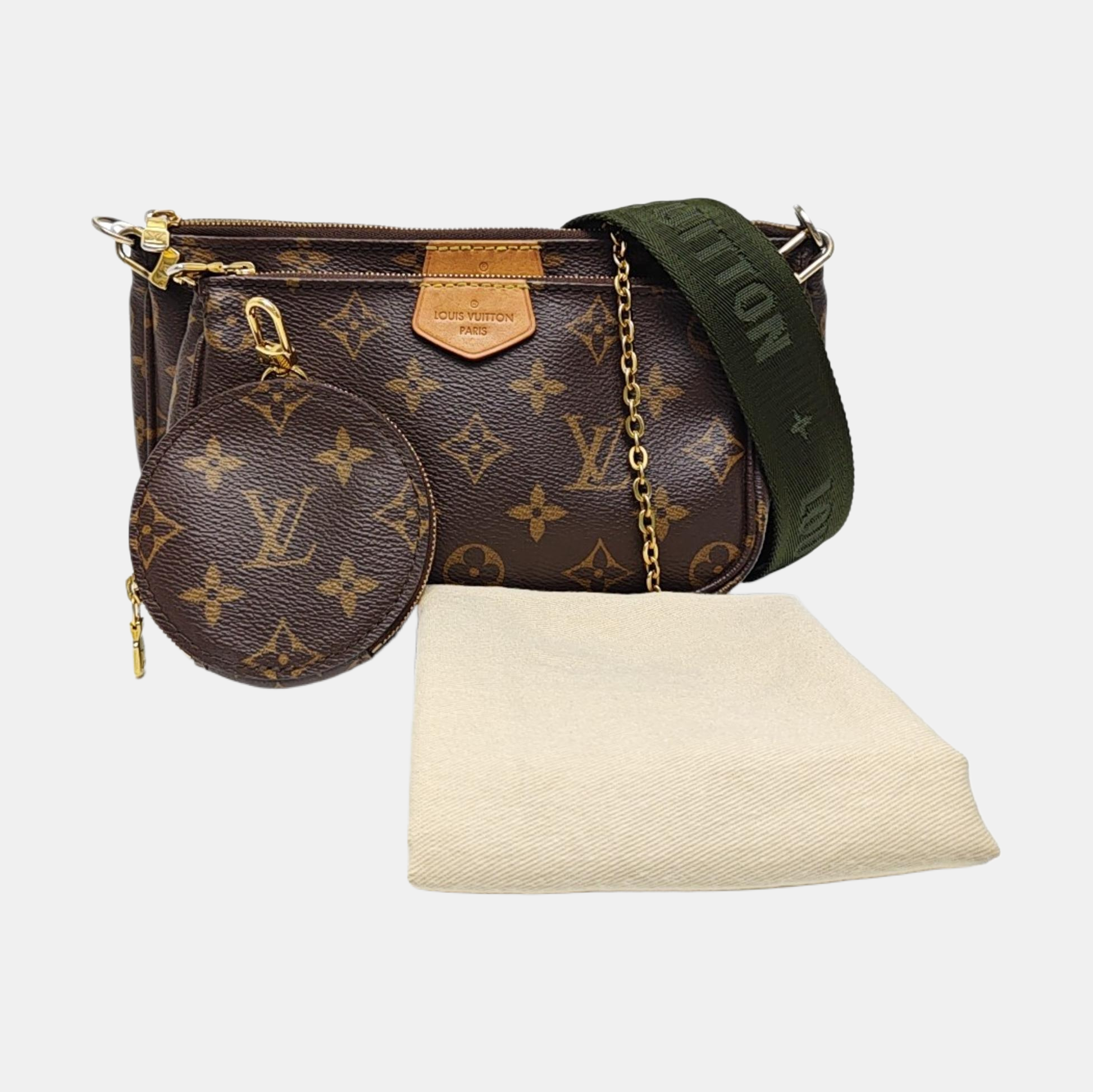 MULTI Monogram Coated Canvas Brown