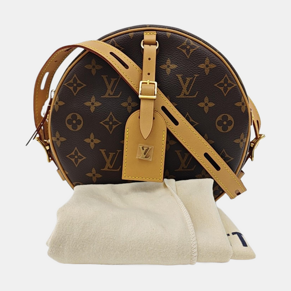 BOITE CHAPEAU MM Monogram Coated Canvas Brown